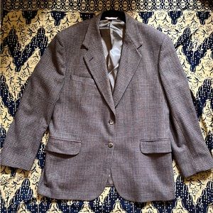 💜Stafford 100% lamb wool patterned coat 💜